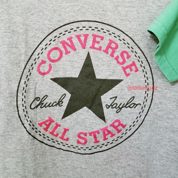 2 Youth Medium T-Shirts Converse & Tony Hawk - Picture 2 of 5